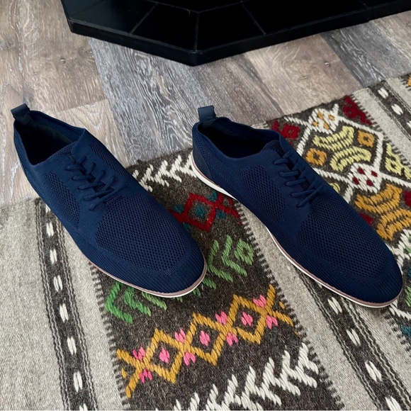 Nordstrom Other - Men’s Knit Sneakers Navy Blue Size 12 NEW